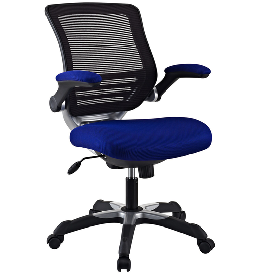 Edge Blue Mesh Fabric Office Chair