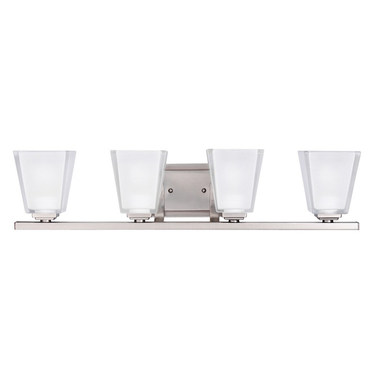 Kichler Lighting Urban Ice Collection 4-light Antique Pewter Bath/Vanity Light