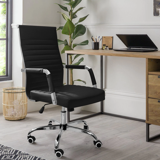 Homall Ribbed Office Desk Chair Conference Task Chair