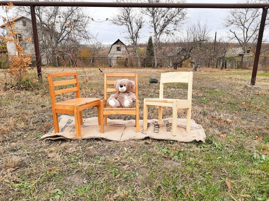 Child Chair Wood Children's Height Adjustable From 3 Years Wooden Kids Toddler Chairs in Kindergarten