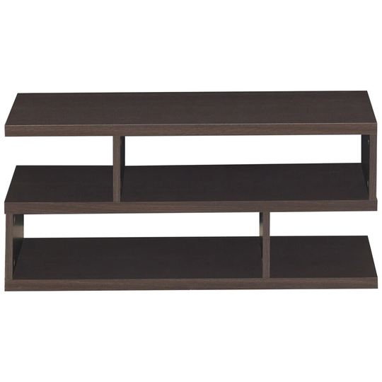 3-tier Rectangular Modern Console Table Coffee Table - 31.5" x 15.5" x 14" (L x W x H)