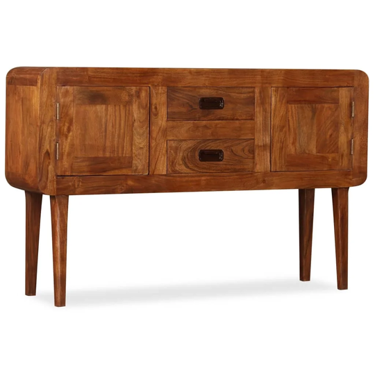 vidaXL Sideboard Solid Wood with Sheesham Finish 47.2"x11.8"x29.5"