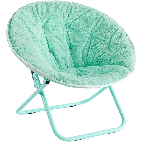 Urban Shop Cozy Folding Saucer Chair