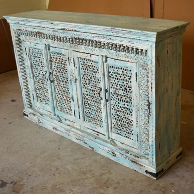 70" Wide Mango Solid Wood Sideboard