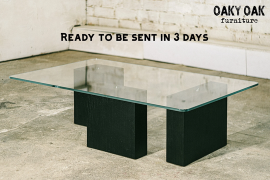 Coffee Table/Industrial Furniture Glass Home Decor