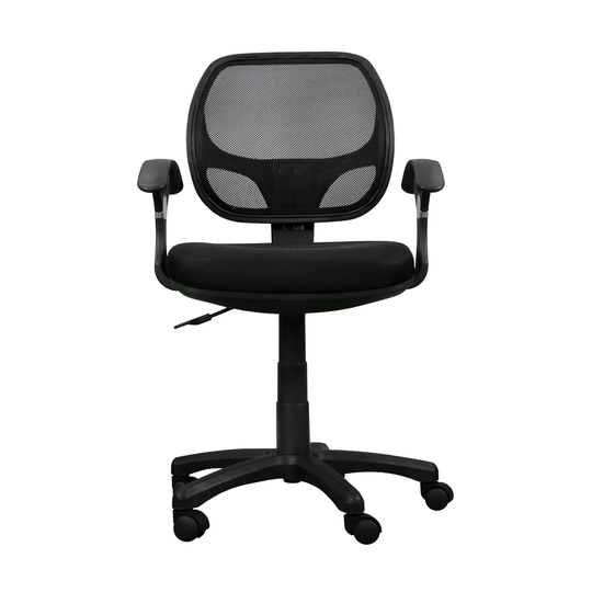 Black Midback Mesh Task Office Chair