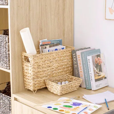 Office Wicker Basket