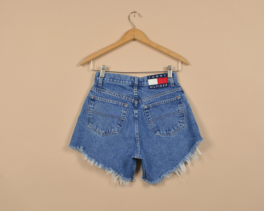 Tommy Hilfiger Size 25 Vintage Denim Cutoff Shorts
