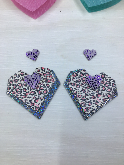 Heart Earrings Die 2 Inch