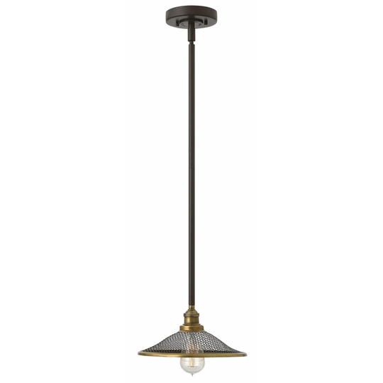 Hinkley Rigby 1-Light Pendant in Buckeye Bronze