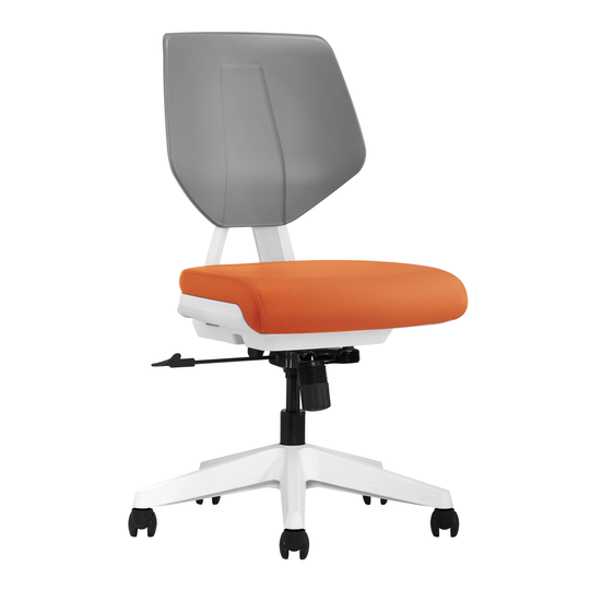 Rye Studio Modern White Frame Office Chair