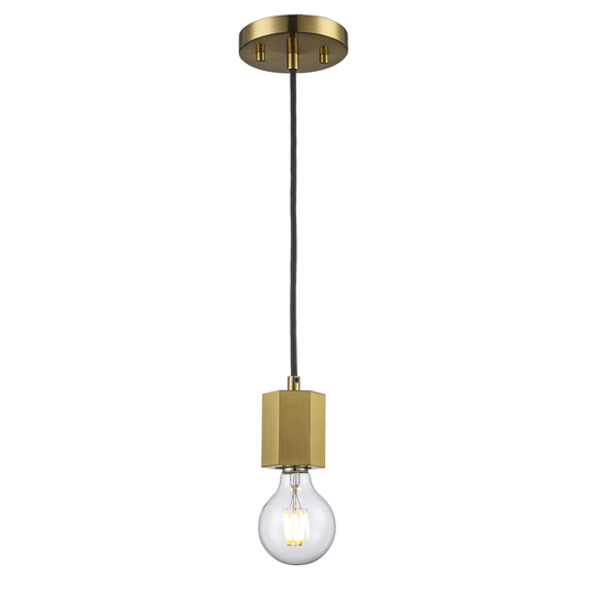 Placerville 1-Light Bulb-style Mini-Pendant by Trans Globe Lighting
