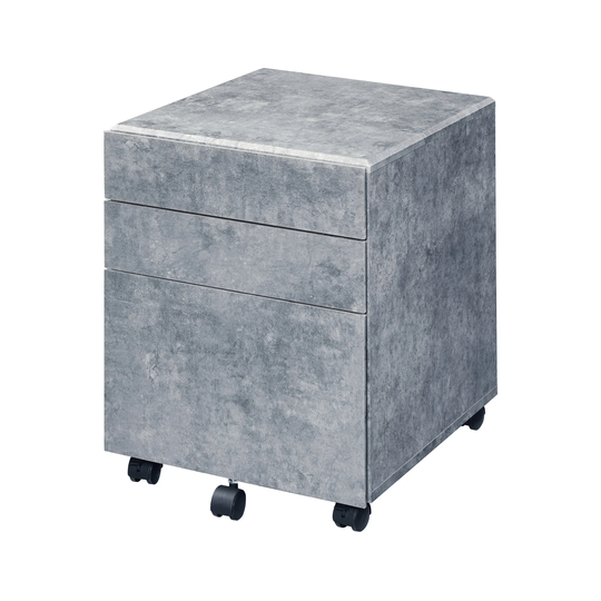 ACME Jurgen File Cabinet in Silver