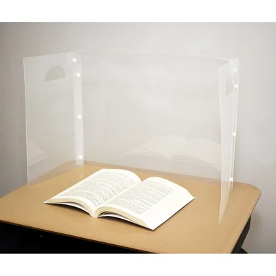 The Pencil Grip Personal Space Desk Dividers, Prek-Elementary, Frosted, Single