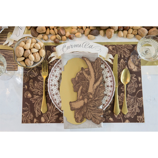 Oak & Antler Table Accent | Decor