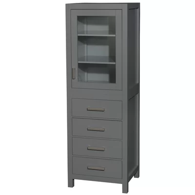 Sheffield 24" W x 71.25" H Linen Tower
