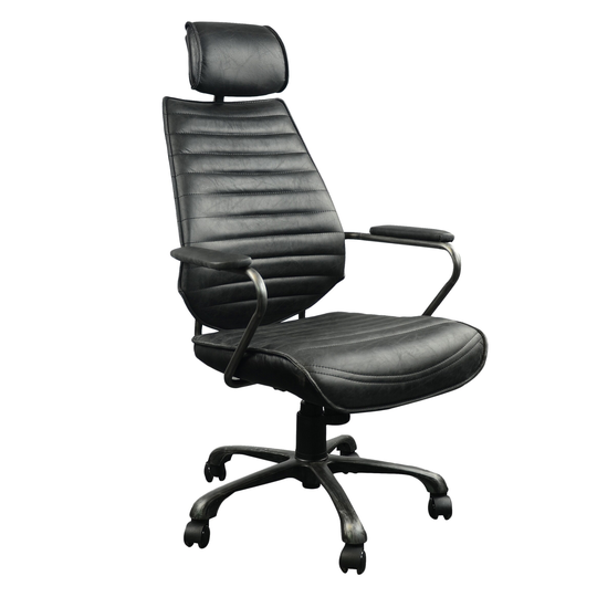 Aurelle Home Modern Leather Fully Adjustable Office Chair