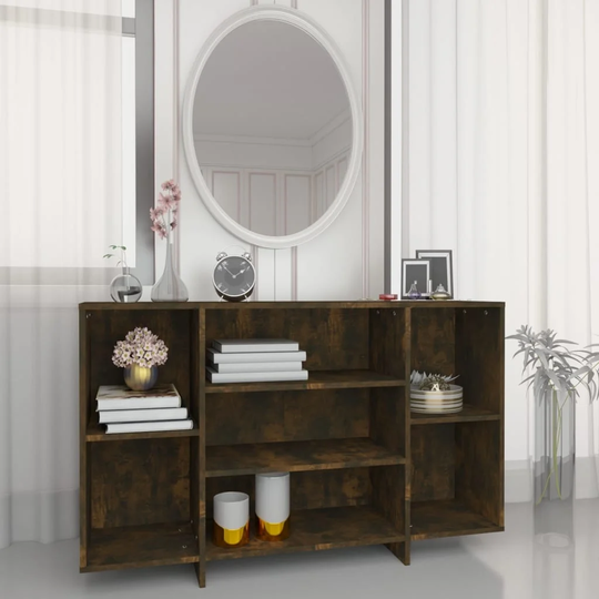 Sideboard Smoked Oak 47.2"x11.8"x29.5" Chipboard