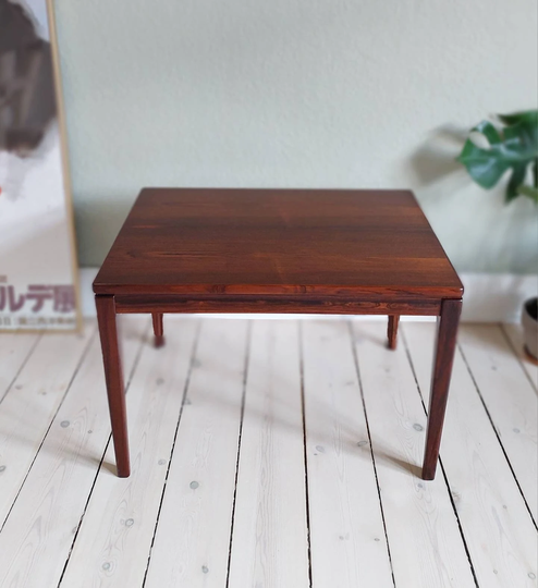 Swedish Teak Table Mid Century Coffee Scandinavian Vintage Furniture Modernist Interior Minimalistic End Small