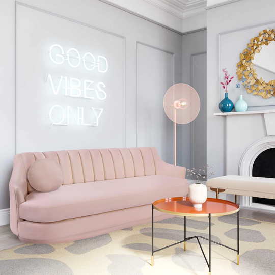 Peyton Velvet Sofa