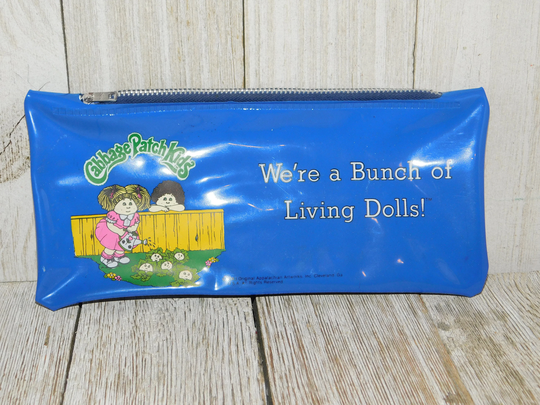 Vintage Cabbage Patch Zipper Pack, Pencil Case, Toys, Memories, Gift, Prop, Daysgonebytreaasures