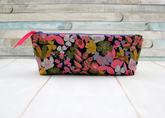 Pencil Case, Floral Bag, Zipper Holder, Make Up Snack Toy Reusable Zipper Pouch, Lunch Free Shipping
