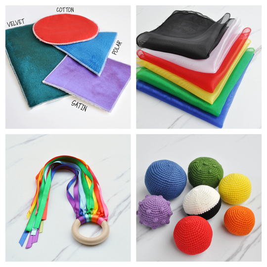 Newborn Baby Sensory Box, Flashcards, Black & White Colorful New Parent Gift