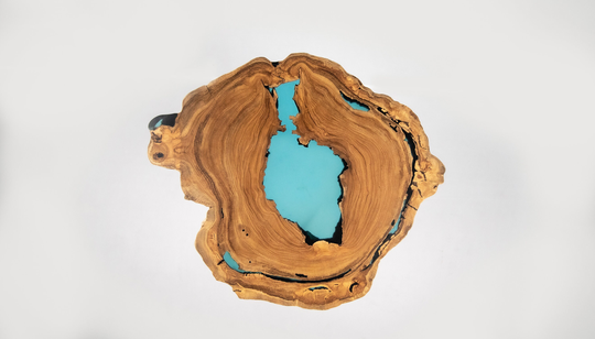 Live Edge Resin Table, River Table Epoxy, Resin River Table, Epoxy Coffee Wood