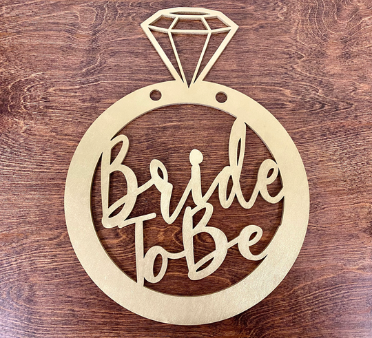 Bride To Be Chair Sign Bridal Shower Wedding