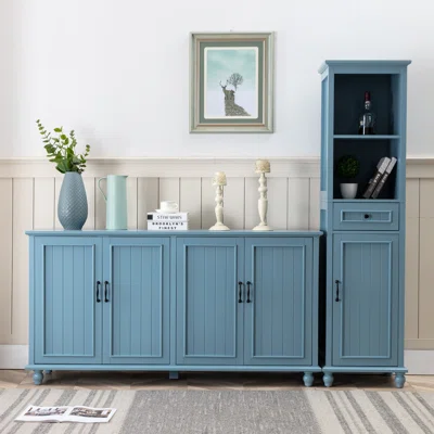 Aristil 80" Wide 1 Drawer Sideboard
