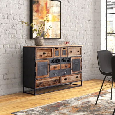 Mathieu 51" Wide 12 Drawer Sideboard