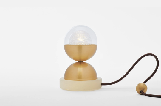 Bloom Mini Blown Glass Table Lamp 4" Dia