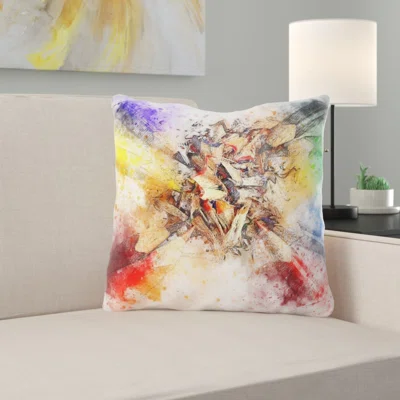 Boligee Pencils Throw Pillow
