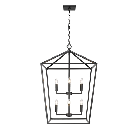 Millennium Lighting 8 Light Pendant Fixture in Multiple Finishes