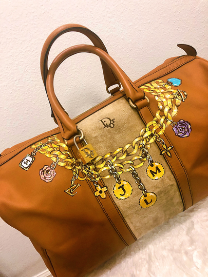 Send Your Bag To Me For Custom Painting. Price Covers My Professional Fee. I Do Not Provide The Bag. Buyer Provides It Customization