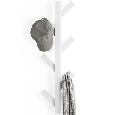 11.4'' Wide 6 - Hook Wall Mounted Coat Rack
