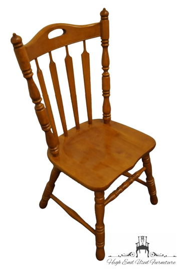 Tell City Solid Hard Rock Maple Arrowback Dining Side Chair 8072 - #48 Andover Finish