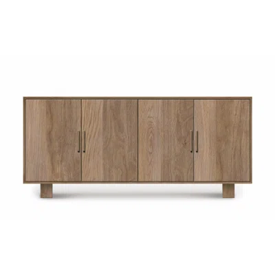 Iso 66" Wide Oak Wood Sideboard