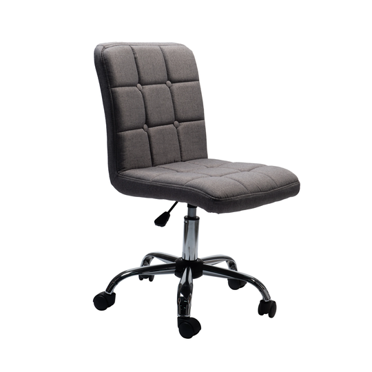 Porthos Home Alice Tufted Fabric Office Chair with Metal Base