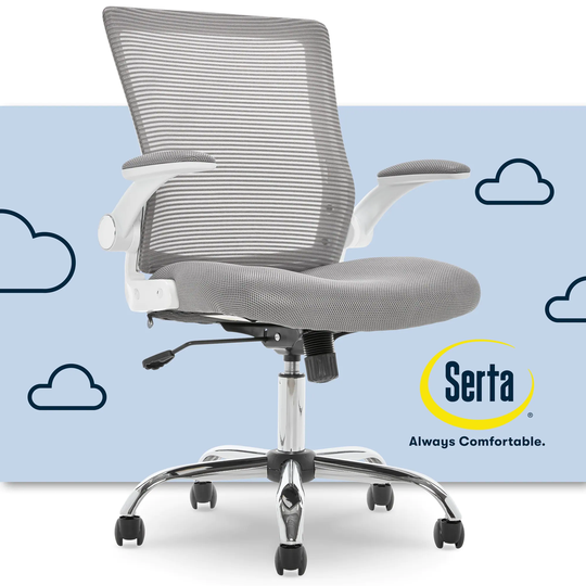 Serta Works Creativity Mesh Office Chair with Chrome Base