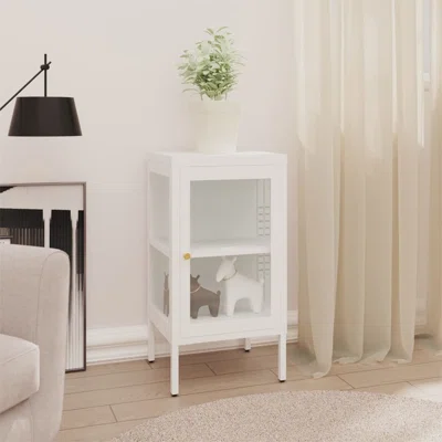Latitude Run® Sideboard 14.9"X13.7"X27.5" Metal And Glass