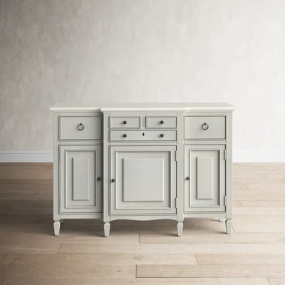 Levin 61" Wide 5 Drawer Sideboard