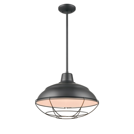 Millennium Lighting 1 Light Matte Black Mini-Pendant Light