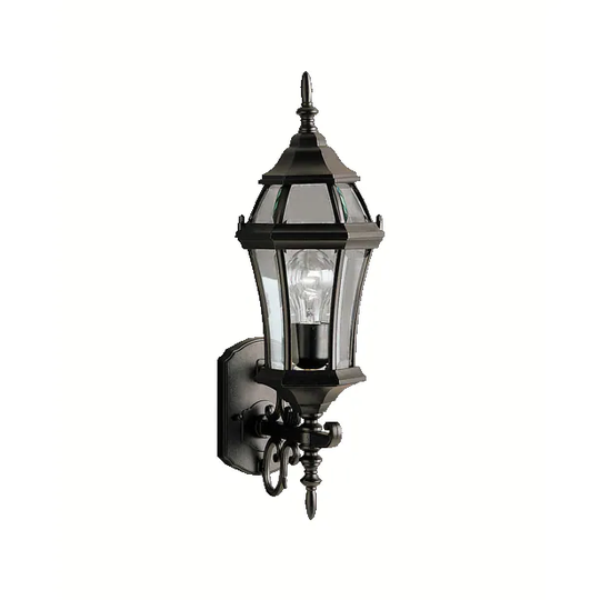 Kichler Lighting Townhouse Collection 1-light Black Outdoor Wall Lantern