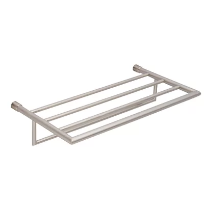 Universal Metal Bracket Shelf with Towel Bar