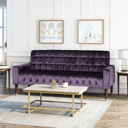 Hertford Velvet Sofa by Christopher Knight Home