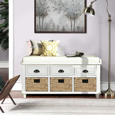 Istres Drawer Storage Bench