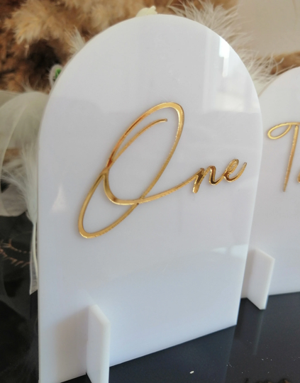 Table Numbers, Wedding Acrylic Numbers Wedding, Number With Stand, Decor