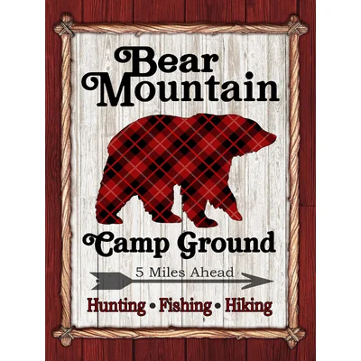Bear Mountain by Laurie Furnell - Graphic Art Print