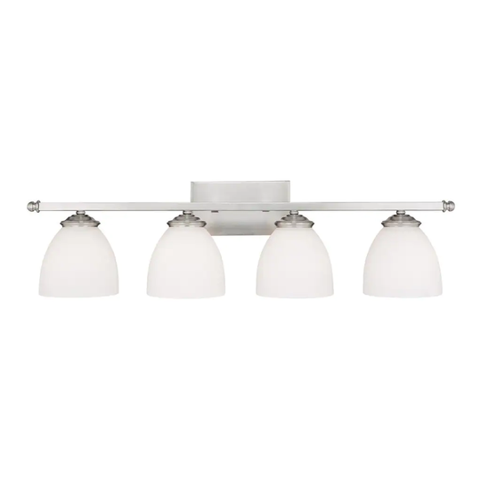 Chapman 4-light Matte Nickel Bath/Vanity Light - Matte Nickel